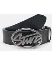 Pull&Bear - Stwd Riem Met Leereffect - Lyst