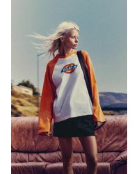 Pull&Bear - Dickies Raglan Sleeve T-Shirt - Lyst