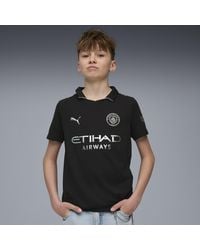 PUMA - Camiseta Manchester City 2.ª Equipación 25/26 Juvenil, Ropa, Negro - Lyst
