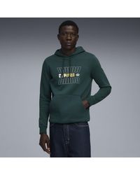 PUMA - Ess Logo Lab Holiday Hoodie - Lyst