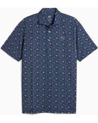 PUMA - Mattr Port Golf Polo Shirt Dark - Lyst