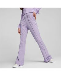 PUMA Pantalon Évasé Classics - Violet