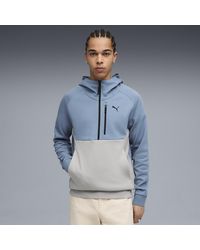 PUMA - Tech Half Zip Hoodie - Lyst