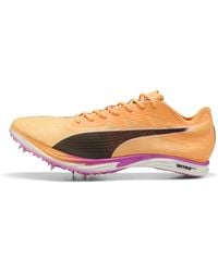 PUMA - Mid Distance Nitro Elite 3 Spikes Schuhe, Sun Stream/Pure/Schwarz - Lyst