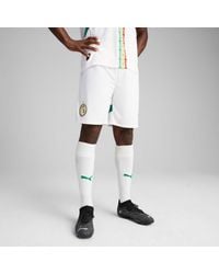 PUMA - Senegal 2025 Short, Wit/Groen - Lyst