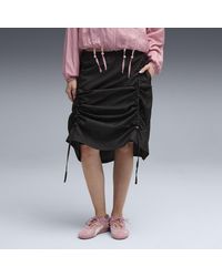 PUMA - Falda Tejida Midi Dare To Para Mujer, Negro - Lyst