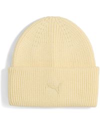 PUMA - Wardrobe Essentials Grobstrick-Beanie, Accessoires - Lyst