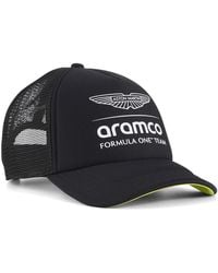 PUMA - X Aston Martin Aramco F1Â Team Trucker Cap - Lyst