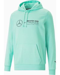 PUMA - Mercedes-AMG Petronas Motorsport F1 Essentials Fleece Hoodie für - Lyst