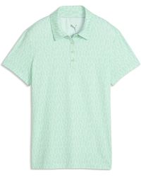 PUMA - Cloudspun Wavey Polo - Lyst