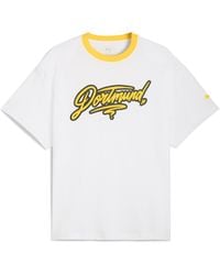 PUMA - Hoops X Borussia Dortmund T-Shirt I Herren, Kleidung - Lyst