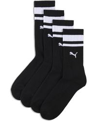 PUMA - Crew Heritage Stripe 2p Sock - Lyst