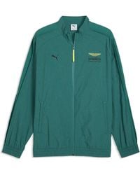 PUMA - X Aston Martin Aramco F1 Team T7 Track Jacket - Lyst