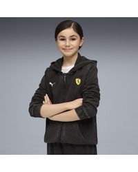 PUMA - Scuderia Ferrari Sportswear Kapuzen-Sweatjacke Teenager, Kleidung - Lyst