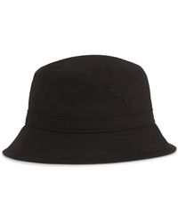 PUMA - Gorro Tipo Pescador Wardrobe Essentials, Accesoiros, Negro - Lyst