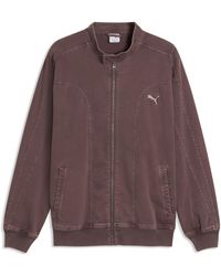 PUMA - Future..Archive T7 Relaxed Washed Twill Track Jacket - Lyst