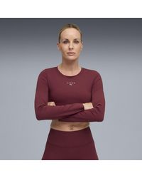 PUMA - X Hyrox Shapeluxe Kort T-Shirt Met Lange Mouw Voor Maat - Lyst