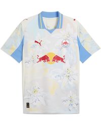 PUMA - Kidsuper X Fc Rot Bull Salzburg Trikot Herren, Sport, Frosted Ivory/Rot - Lyst