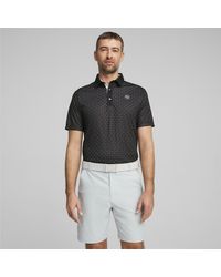 PUMA - Pure Geo Golf Polo Shirt - Lyst