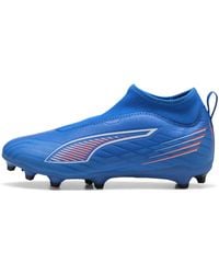 PUMA - Ultra 6 Match+ Fg/Ag Fußballschuhe Ohne Schnürung Teenager, Schuhe, Ultra/Weiß/Glowing Rot - Lyst