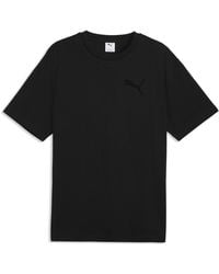 PUMA - Essentials Elevated Cat-Logo Relaxed T-Shirt Voor Maat - Lyst