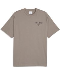 PUMA - Graphic Cafe Relaxed T-Shirt - Lyst