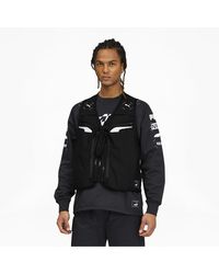 black puma vest