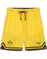 PUMA - Short Hoops X Borussia Dortmund - Lyst