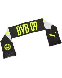 PUMA - Sciarpa Borussia Dortmund Essentials, Accessori, Nero - Lyst