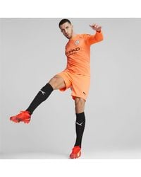 PUMA - Manchester City F.c. Football Goalkeeper Long Sleeve Replica Jersey - Lyst