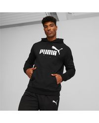 PUMA - Sudadera Con Capucha Para Hombre Essentials Big Logo - Lyst