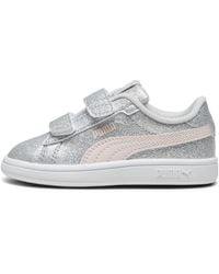 PUMA - Smash 3.0 Glitz Glam Sneakers Baby, Schuhe, Glacial/Frosty Rosa - Lyst