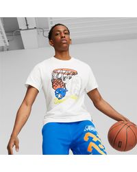 PUMA - FRANCHISE Basketball T-Shirt - Lyst