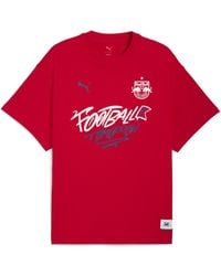 PUMA - Hoops X Fc Bull Salzburg T-Shirt Ii Voor Maat - Lyst