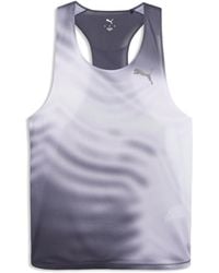 PUMA - Lightspeed Graphic Performance Fit Running Singlet - Lyst