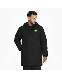 puma long bench jacket