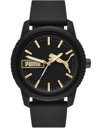 black puma watch