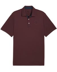 PUMA - Pure 2.0 Golf Polo Herren, Kleidung, Ruby Shimmer - Lyst