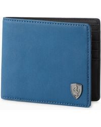 puma f1 leather wallet
