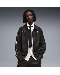 PUMA - Scuderia Ferrari T7 Oversized Track Jacket - Lyst