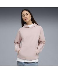 PUMA - Essentials Satin Hoodie - Lyst