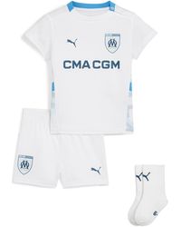 PUMA - Olympique De Marseille 24/25 Home Babykit Toddler, Kleidung, /Azure - Lyst