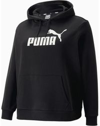 PUMA - Essentials Logo Fleece Hoodie - Lyst