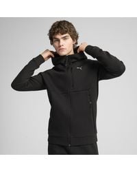 PUMA - Tech Hoodie Mit Durchgehendem Reißverschluss Herren, Kleidung - Lyst