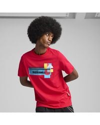 PUMA - Scuderia Ferrari HP Race Graphic T-Shirt 1 - Lyst