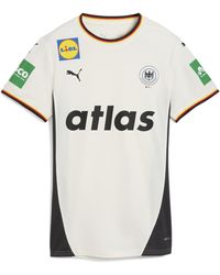 PUMA - Duitse Handbalbond Thuisshirt Voor Grijs/Wit, Maat - Lyst