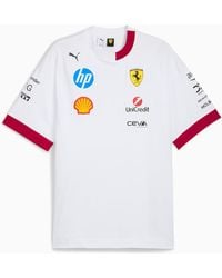 PUMA - Scuderia Ferrari 2025 Drivers T-Shirt - Lyst