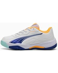 PUMA - Nova Smash Padel Shoes Youth, /Vivid/Safe Lake - Lyst