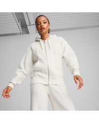 PUMA - Her Full-Zip Hoodie - Lyst