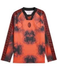 PUMA - Ac Milan King Relaxed Long Sleeve Jersey - Lyst